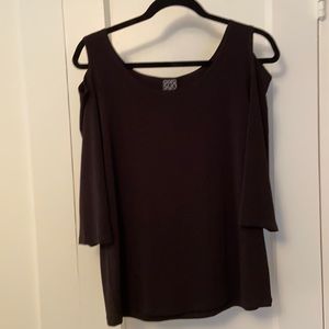 Clara Sun Woo Cold Shoulder Blouse